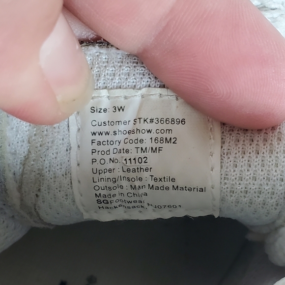 Shoe Dept. Sz 3W first walker leather shoes - Picture 8 of 8